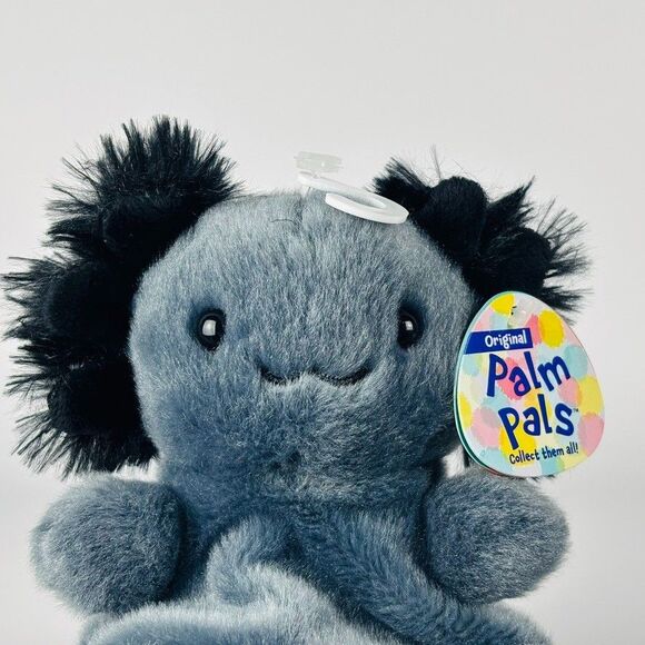 Aurora World Plush - Palm Pals - Onyx the Axolotl (5 inch) - Stuffed Plush - Picture 5 of 6